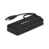 Docking Station Startech USBA2DPGB, Black