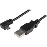 Cablu Startech USBAUB2MRA, USB - micro USB, 2m, Black