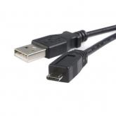 Cablu Startech UUSBHAUB3M, USB-A - micro USB-B, 3m, Black