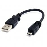 Cablu Startech UUSBHAUB6IN, USB - micro USB, 0.15m, Black