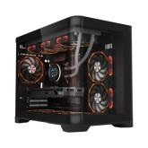 Carcasa 1st PLAYER UV6 Black, Fara sursa