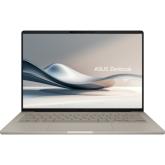 Laptop ASUS ZenBook A14 OLED UX3407RA-QD043X, Snapdragon X Elite X1E-78-100, 14 inch, RAM 16 GB, SSD 1 TB, Qualcomm Adreno, Windows 11 Pro, Zabriskie Beige