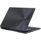 Laptop ASUS ZenBook Duo 14 UX8402ZA-M3027X, Intel Core i7-12700H, 14.5inch Touch, RAM 16GB, SSD 1TB, Intel Iris Xe Graphics, Windows 11 Pro, Tech Black
