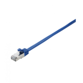 Patch Cord V7 V7CAT7FSTP-50C-BLU, Cat7, S/FTP, 0.5m, Blue