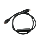 Cablu V7 V7DP14HDMI21-1M-BLK, DisplayPort male - HDMI male, 1m, Black