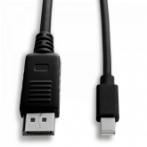 Cablu V7 V7MDP2DP-6FT-BLK-1E, mini Displayport - Displayport, 2m Black