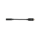 Cablu audio V7 V7UCAUDIO-BLK, USB-C male - 3.5mm jack female, 0.13m, Black