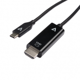Cablu V7 V7UCHDMI-1M, USB-C - HDMI, 1m, Black