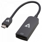 Adaptor V7 V7USBCDP14, USB-C - Displayport, Black
