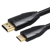 Cablu Vention VAA-D02-B200, HDMI male - mini HDMI male, 2 m, Black