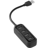 HUB USB Vention VAS-J43-B050, 4 x USB 2.0, Black