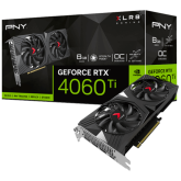 Placa video PNY nVidia GeForce RTX 4060 Ti VERTO Dual Fan OC 8GB, GDDR6, 128 bit