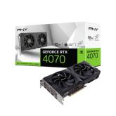 Placa video PNY nVidia GeForce RTX 4070 VERTO Dual Fan 12GB, GDDR6X, 192bit