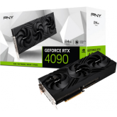 Placa video PNY nVidia GeForce RTX 4090 VERTO Triple Fan 24GB, GDDR6X, 384bit