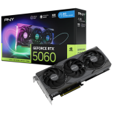 Placa video PNY nVidia GeForce RTX 5060 EPIC-X RGB Triple Fan OC 8GB, GDDR7, 128 bit