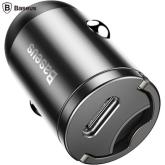 Incarcator auto Baseus Tiny Star VCHX-B0G, 1x USB-C, 3A, Gray