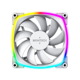 Ventilator Montech AX120 ARGB LED, 120mm, White