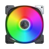 Ventilator Montech HP140 ARGB LED, 140 mm, Black