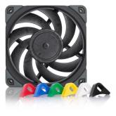 Ventilator Noctua NF-A12x25 PWM Chromax Black Swap, 120mm