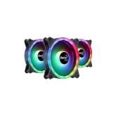 Ventilator Aerocool Duo 12 Pro ARGB, 120mm, 3xFan