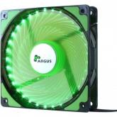 Ventilator Inter-Tech Argus L-12025 Green LED, 120mm