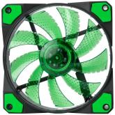 Ventilator Marvo FN-10 green LED, 120mm
