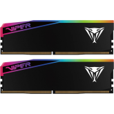 Kit memorie Patriot Viper Elite 5 Ultra RGB, Intel XMP/AMD EXPO, 64GB, DDR5-6000 MHz, CL28, Dual Channel