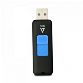 Stick Memorie V7 VF38GAR-3E, 8GB, USB 3.0, Black-Blue