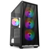 Carcasa Sharkoon VK4 Rainbow, Fara sursa