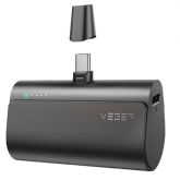 Baterie portabila Veger Mini Plug On W0556, 5000mAh, 1 x USB-C, Black