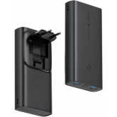 Baterie portabila Veger W1146, 10000mAh, 2 x USB, 1 x USB-C, Black