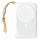 Baterie portabila Veger MagOn W1151, 1 x USB-C, 1 x USB-A, 1 x MicroUSB, 10000 mAh, 22.5 W, White