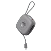 Baterie portabila Veger W1185MOO, 1 x USB-C, 10000 mAh, 12 V, 3 A, 20 W, Grey