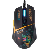 Mouse Optic A4Tech W63 Max, RGB LED, USB-A, Black