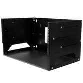 Suport rack Startech WALLSHELF4U, 4U, Black