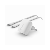 Incarcator retea Belkin WCA006VF1MWH-B5, 1x USB-C, 20W, White