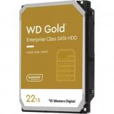 Hard Disk Server Western Digital Gold 22TB, SATA3, 512MB, 3.5inch