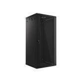 Rack Lanberg WF01-6627-10B, 19inch, 27U, 600x600mm, Black