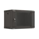 Rack Lanberg WF03-5306-10B, 19 inch, 6U, 540 x 350 mm, Black
