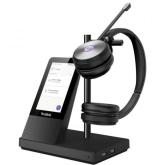 Casti cu microfon Yealink WH66 Dual UC, DECT Wireless, Black