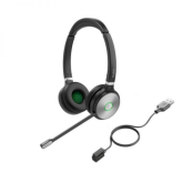 Casca cu microfon Yealink WHD622 with Charging Cable, DECT Wireless, Black