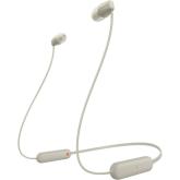 Handsfree Sony WI-C100, Beige