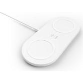 Incarcator Dual Wireless Belkin WIZ008VFWH, 2x15W, White