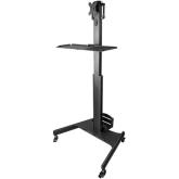 Stand TV Startech WKSTNCART, Black