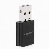 Adaptor Wireless Gembird Mini WNP-UA300-01, 300 Mbps, Black