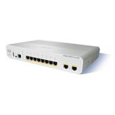 Switch Cisco Catalyst WS-C2960CPD-8PT-L, 8 porturi, PoE+