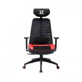 Scaun gaming Serioux Kyrian, Black-Red