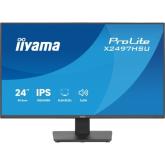 Monitor LED Iiyama ProLite X2497HSU-B1, 23.8 inch, 1920 x 1080 pixeli, 4 ms GTG, Black