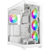 Carcasa Xilence XILENT GLEAM WHITE ARGB, Fara sursa