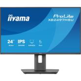 Monitor LED Iiyama ProLite XB2497HSU-B1, 23.8 inch, 1920 x 1080 pixeli, 4 ms GTG, Black